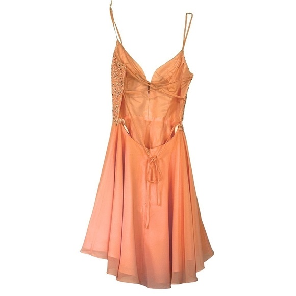 BEAUTIFUL Short Formal Pink Dress by Alyce Paris Size 4 - Picture 3 of 9